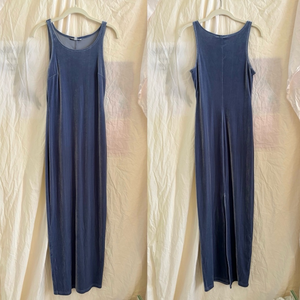 vintage 90s rampage velvet maxi dress!